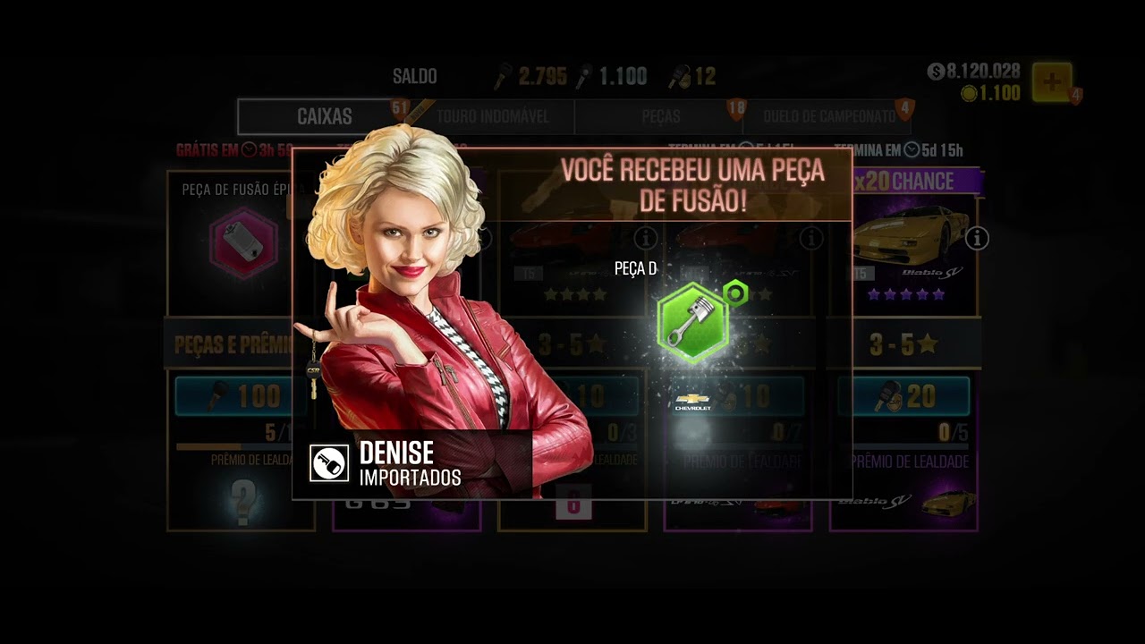 CRS2 sem opções de carro 