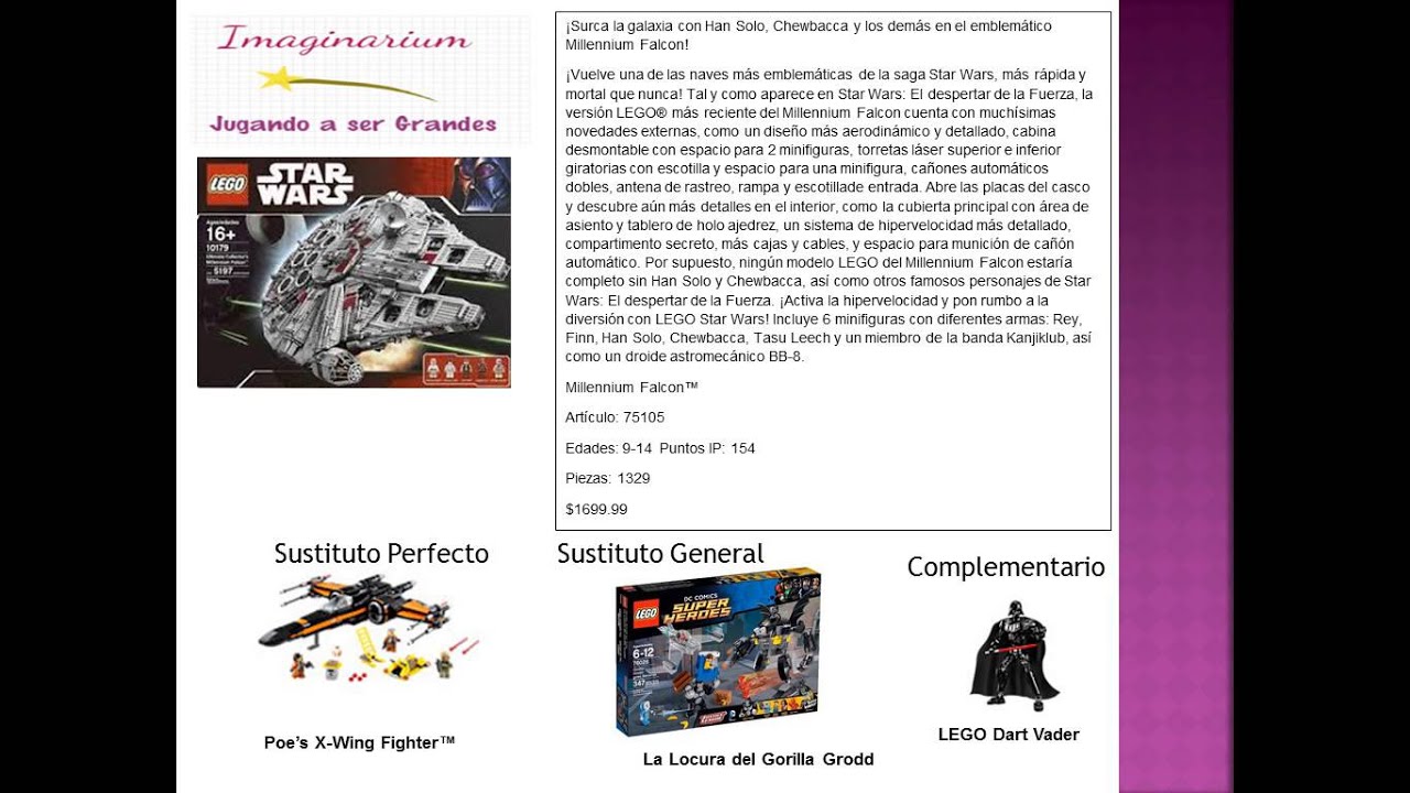 catálogo de imaginarium