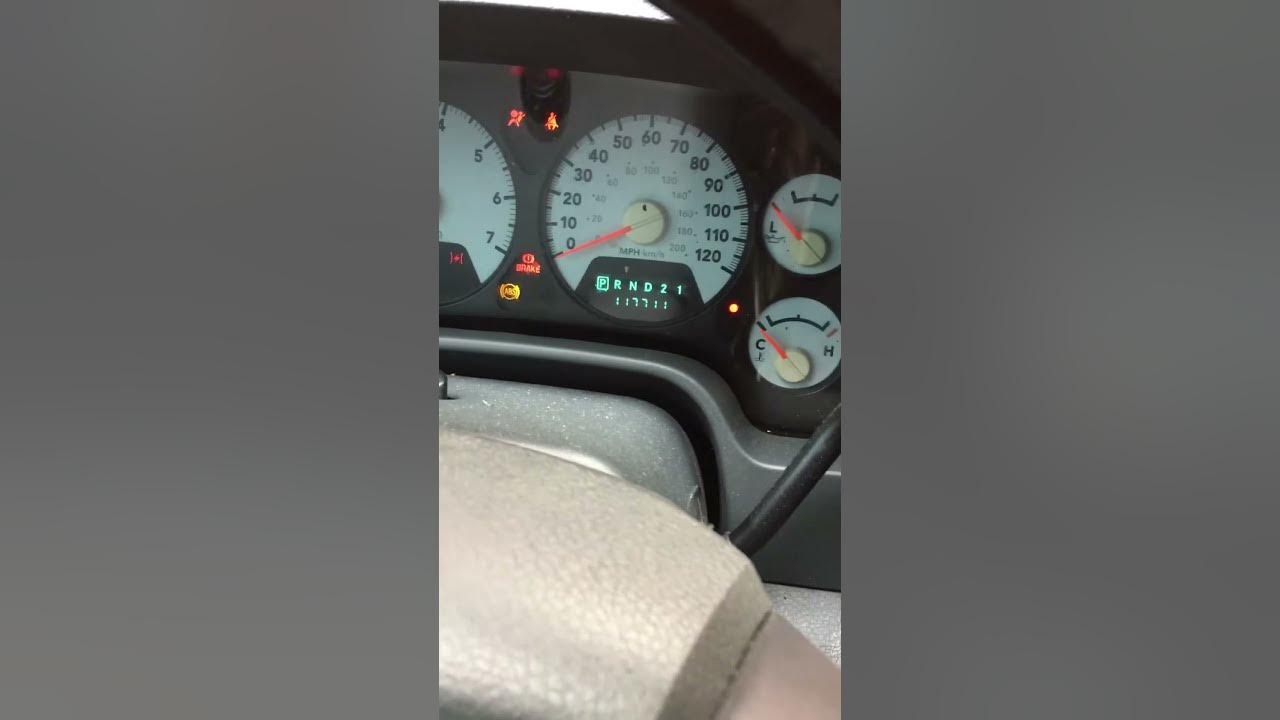 2008 Dodge Ram 1500 Reset Oil Service Maintenance Required Oil Change