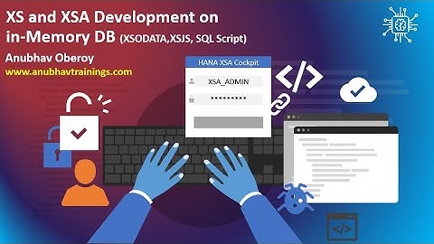 XS and XSA Development on in-memory DB | Native High-Performance Analytic Appliance XS Development