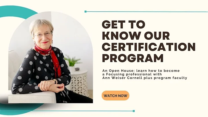 Certification Open House June 23 2022