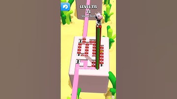 StackyDash! All Levels Gameplay!! Level-115 ✅ Big Update 😜 #Shorts #StackyDash #Esd1Gameplay #stacky