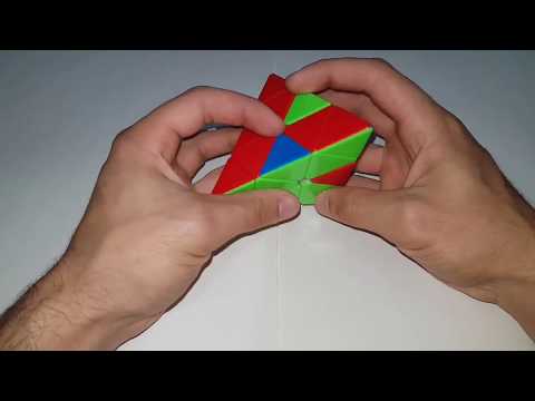 Pyraminx Layer by Layer Method Tutorial | როგორ ავაწყოთ პირამიქსი LBL მეთოდით