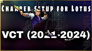 All VCT Chamber Setups for Lotus(2021-2024): Yay | Mixwell | Niverra | Jamppi | Cryocells | Tenz