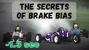 How to Use Brake Bias In Sim Racing - Find The Last Few Tenths Of Time