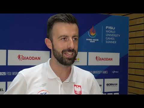 Trener Maciej Biernat po porażce 2:3 na uniwersjadzie