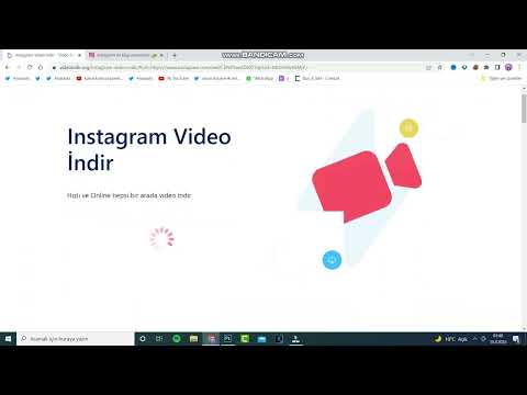 İnstagram Video İndir ( Programsız Hızlı İndirme %100 Çalışıyor )