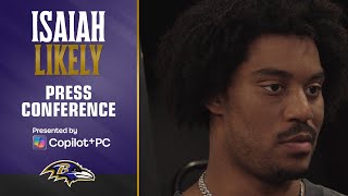 Isaiah Likely Take Advantage Of Trying To Be 1-0 Each Week Baltimore Ravens