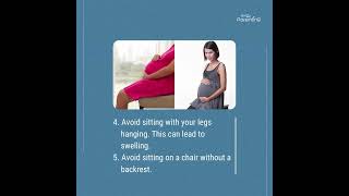Right Standing and Sitting Positions During Pregnancy
