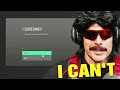 DrDisrespect CAN&#39;T Play Warzone Anymore!