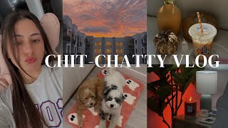 A Very Chit Chatty Vlog | Sweatshirt Update, Target Run,  Life Updates