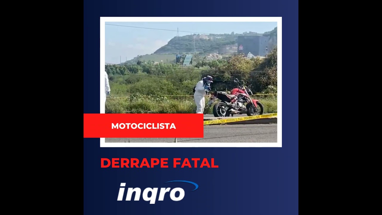 Muere elemento de la SSPMQ en accidente en Bernardo QuintanaLa mañana de este sábado.