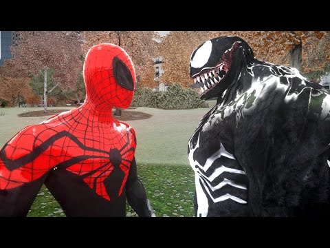 SPIDERMAN-VS-VENOM---SUPERIOR-SPIDER-MAN