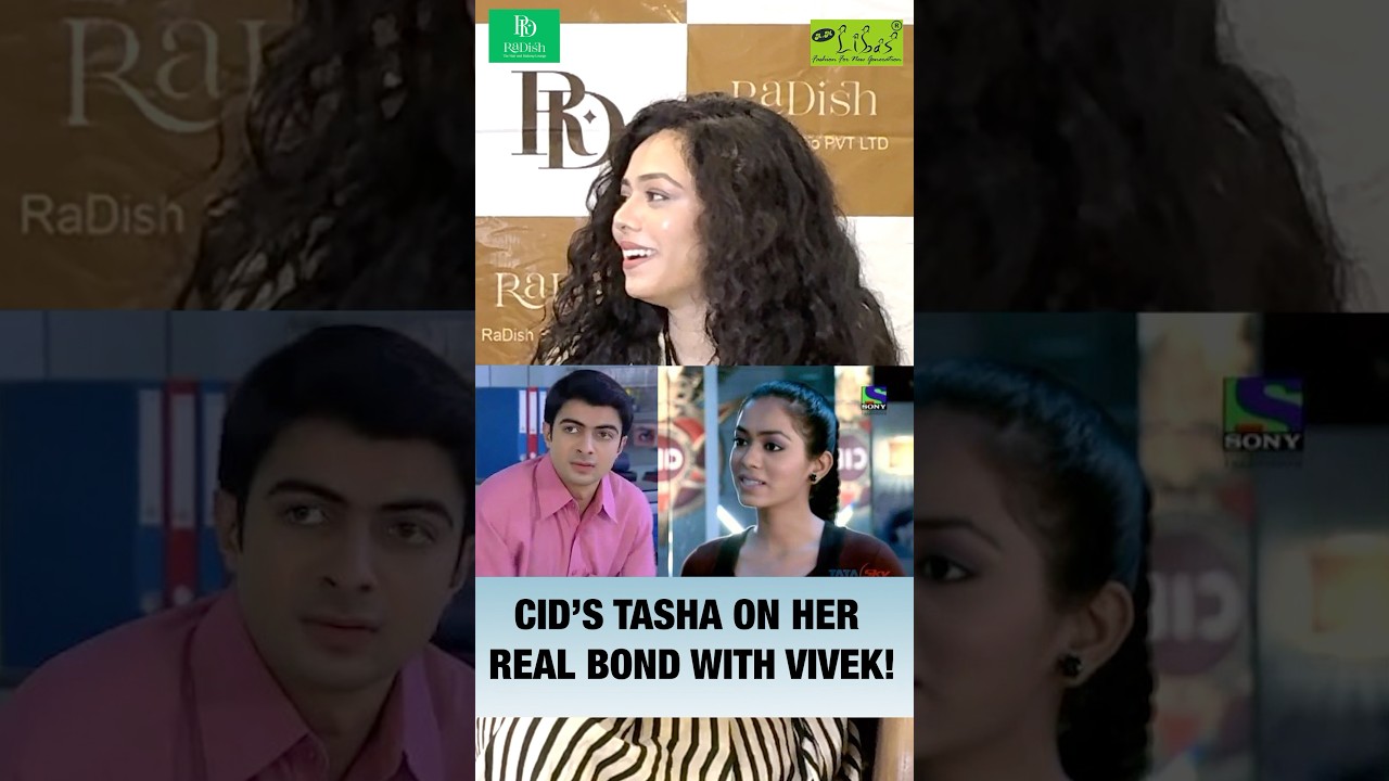 CID fame Tasha aka Vaishnavi Dhanraj & Vivek More Than Friends? #cid #vaishnavidhanraj #shorts