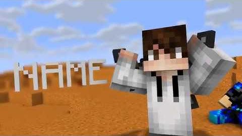 #26 Minecraft Intro Template [DL INCLUDED]: Insp. Braz