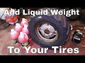 Adding Weight to Your Garden Tractor Tires | How to Add Liquid Ballast Lawn & Garden Tractor Tires