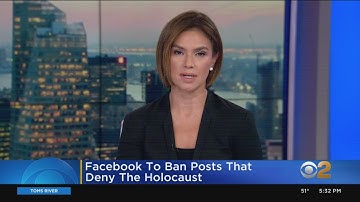 Facebook Says It Will Ban Posts That Deny The Holocaust
