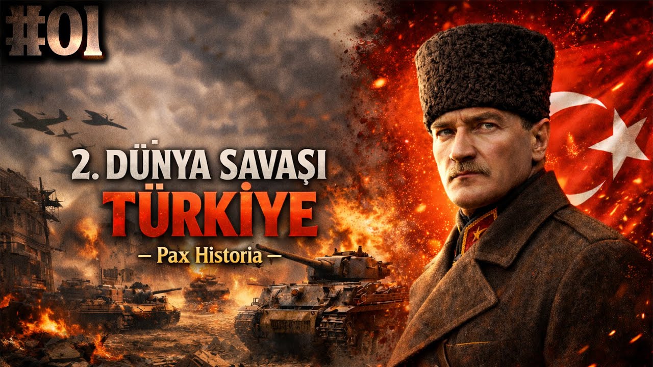 YENİ SERİ! - Pax Historia WW2 TÜRKİYE - 1