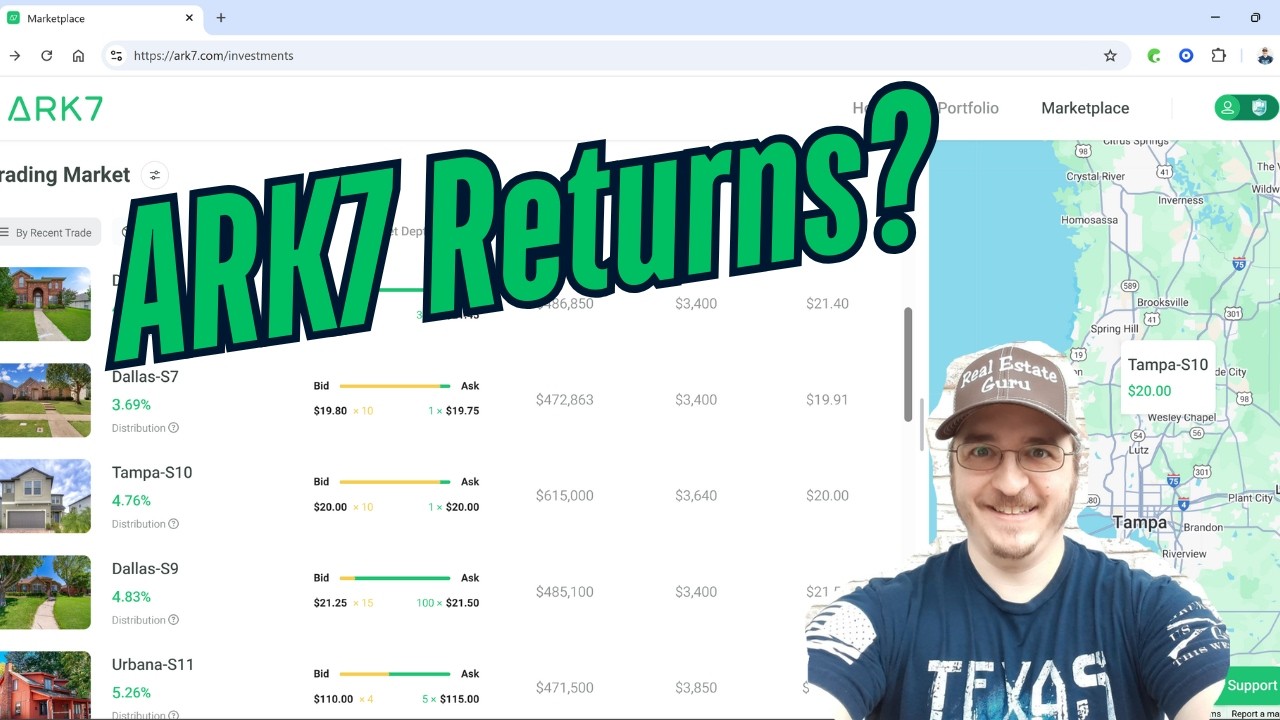 Investing in Fractional Real Estate Online - ARK7 Revisited - Opportunities on the Secondary Market?