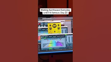 Making Synthwave Everyday until I’m famous: Day 25 #synthwave #retrowave #indiedance #synthpop