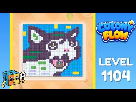 Colony Flow Level 1104 Walkthrough Solution
