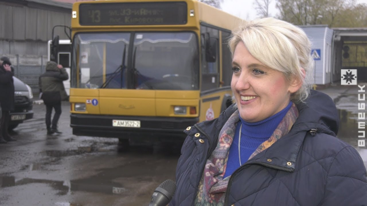 Блондинка за рулём. В Витебске автобусы покорились женщинам (23.11.2021)
