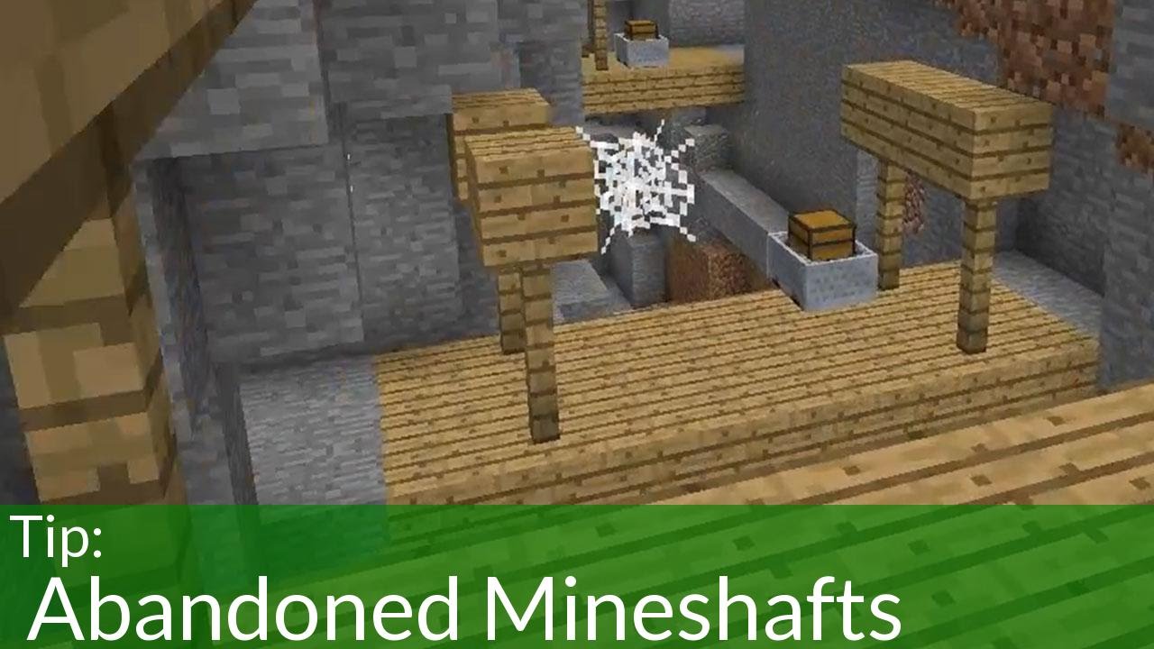 Abandoned Mineshafts In Minecraft Youtube