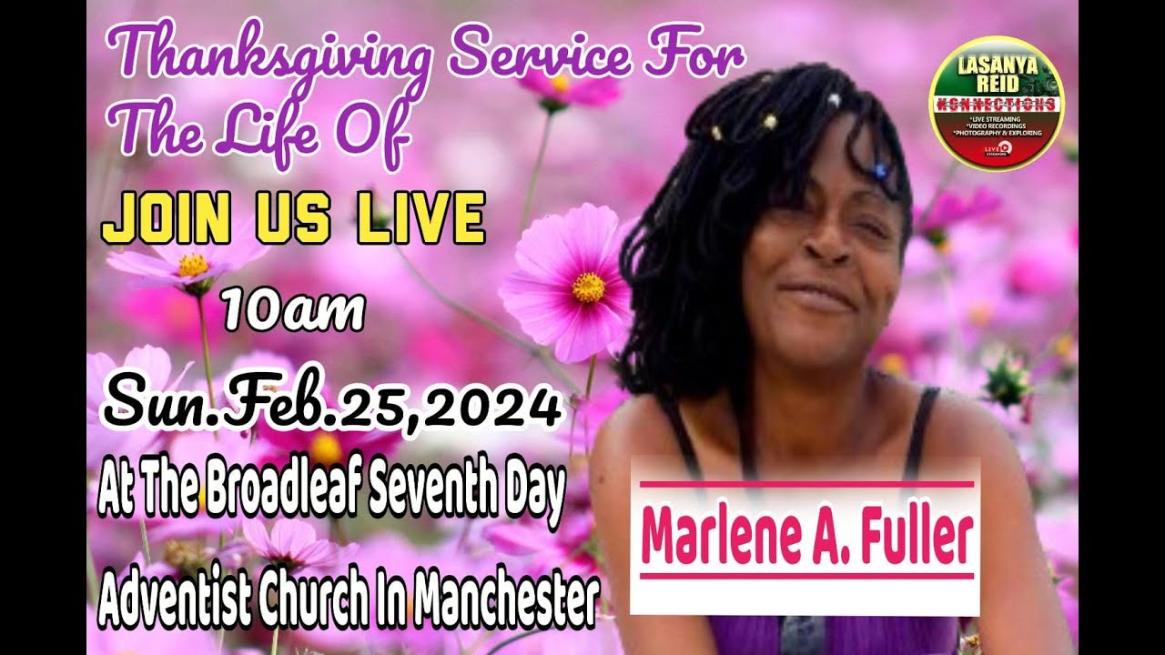 MARLENE FULLER THANKSGIVING AT THE BROADLEAF S.D.A CHURCH - YouTube