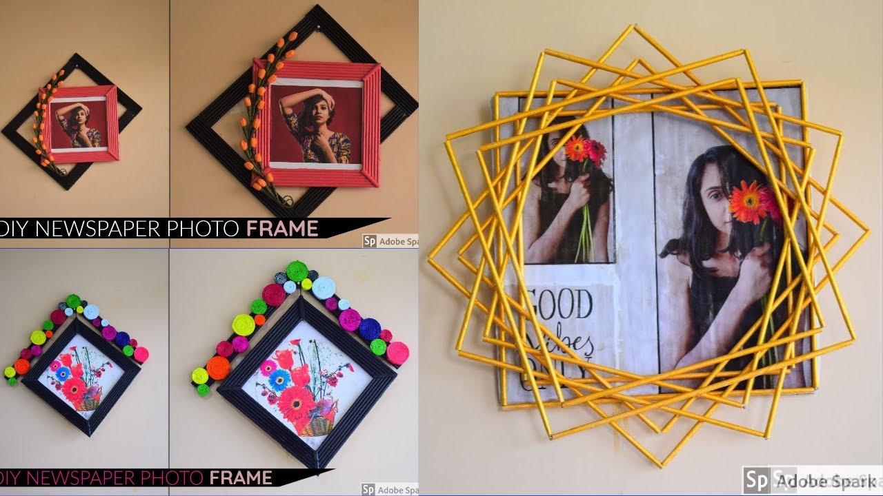 Sushma on Instagram: “DIY Wall Decor with waste  materials(cardboard,newspaper,pistshells). Checkout full…