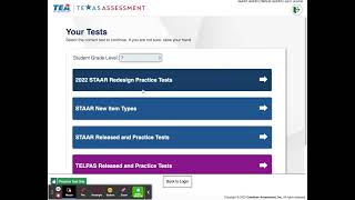 Grade 7 STAAR Practice Clickpath
