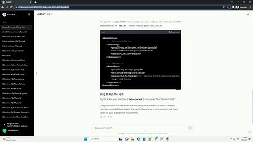create maven project in intellij for selenium