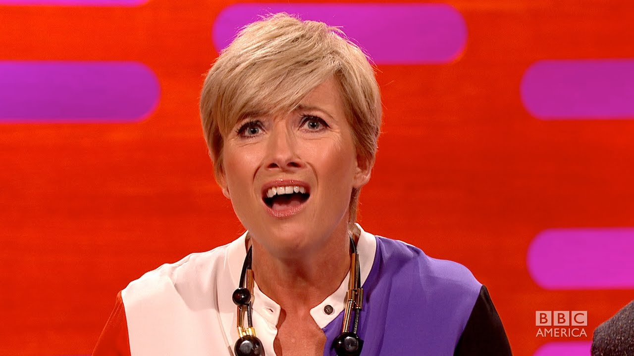 EMMA THOMPSON Flashed Her Saving Mr. Banks' Costars The Graham Norton