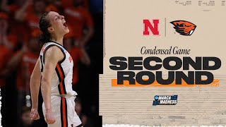 Oregon State vs. Nebraska - Second Round NCAA tournament extended highlights