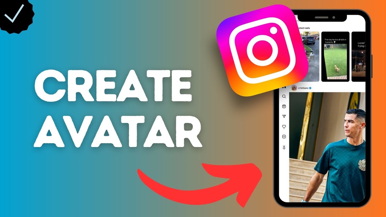 Как создать аватар в приложении Instagram (создать персонализированную мультяшную версию себя)