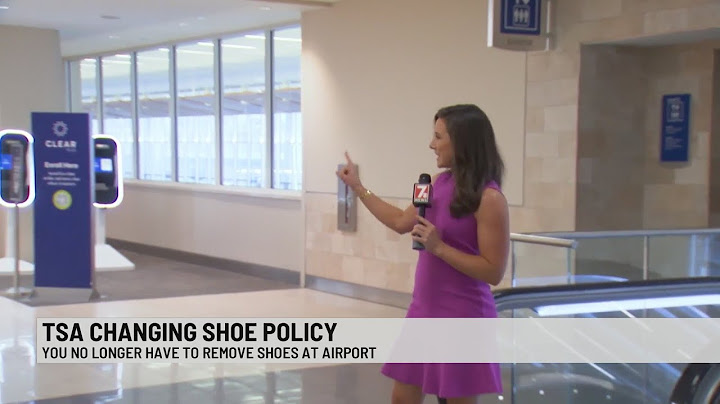 New TSA Rule Lets Passengers Keep Shoes On at Security Checkpoints