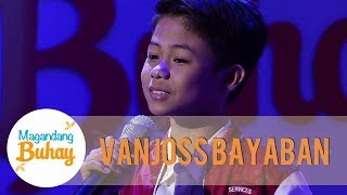 Vanjoss Bayaban sings My Love Will See You Through | Magandang Buhay