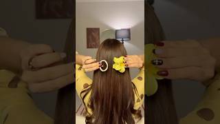 Voluminous ponytail hairstyle for girls 😍🥰#ponytails #trendingshorts #shortsviral
