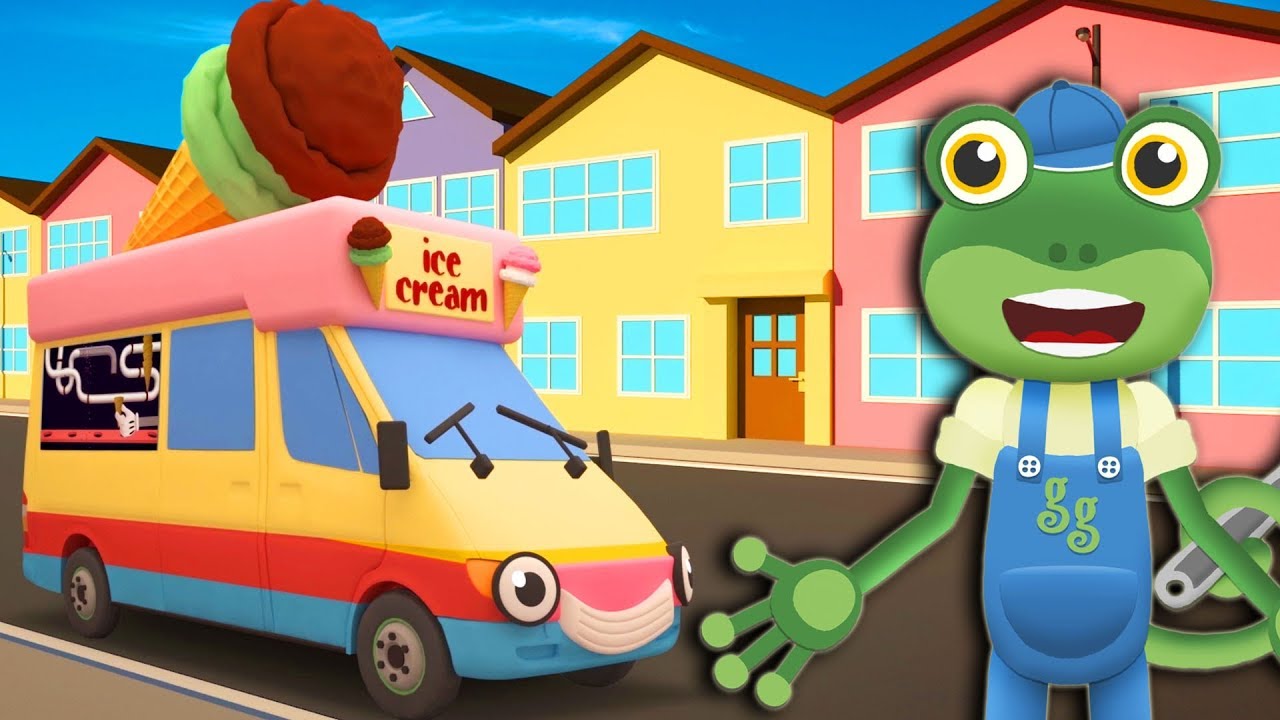 Gecko's Garage Ice Cream Truck Learn With Gecko Learning For Kids