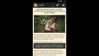 Știri din România - aplicație pentru Android screenshot 2