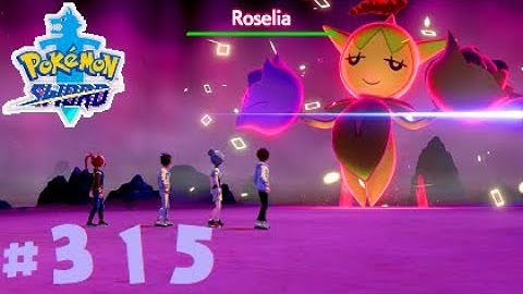 Pokemon Sword Shiny Dynamax Roselia Raid & Catch