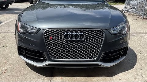 2013 Audi rs5 ecs tuning resonator delete install