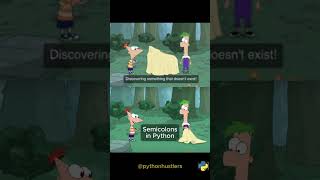 semicolons in python??