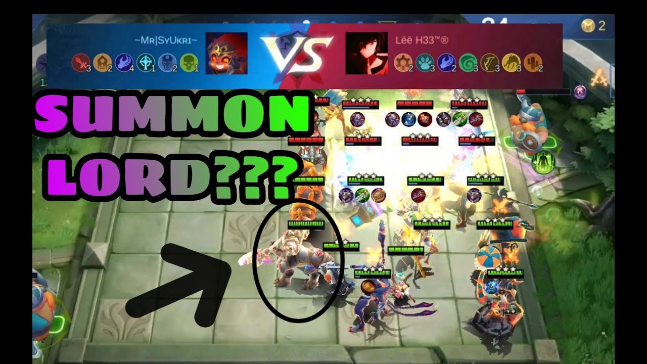 How To Summon Lord In Mobile Legends Chess