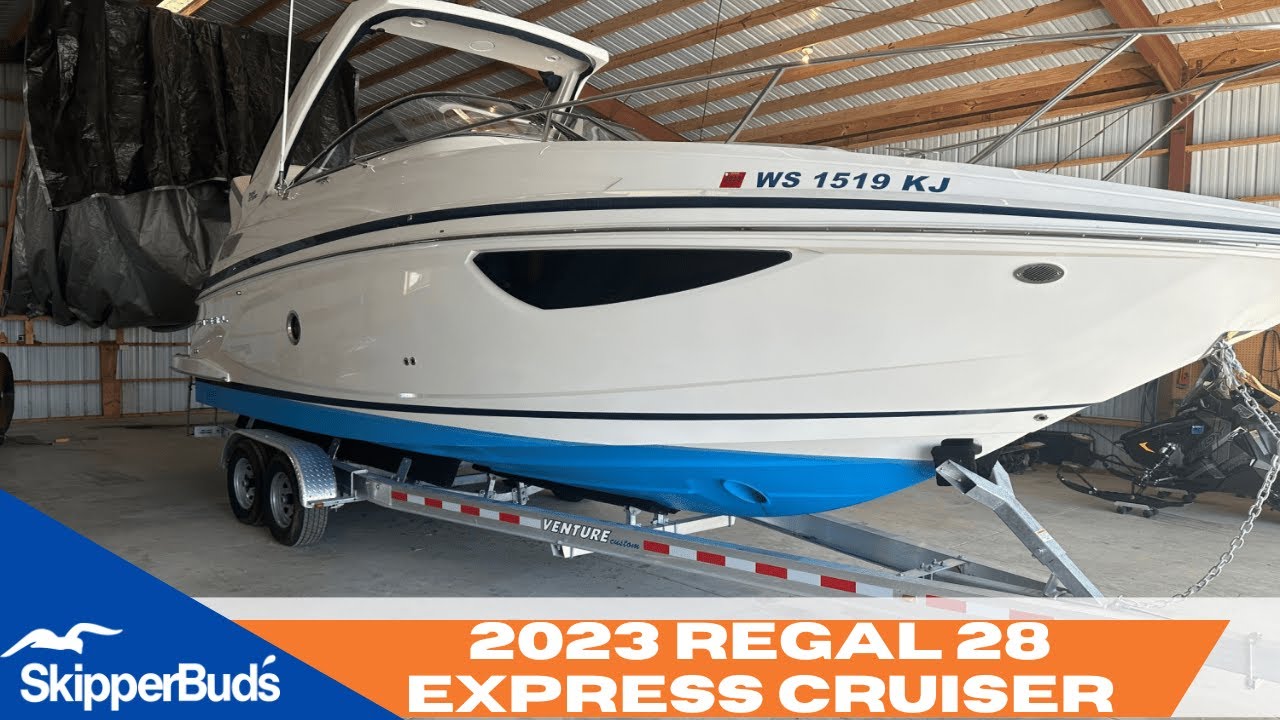 2023 Regal 28 Express Cruiser Boat Tour SkipperBud's