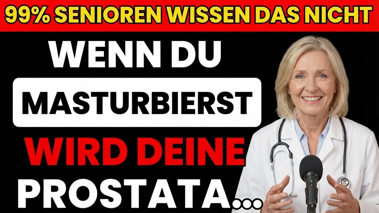 89% Männer über 65 zerstören ihre Prostata durch 1 Fehler!   Senioren Gesundheit