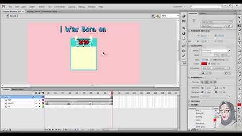 Belajar Animasi Motion Graphics dengan Adobe Flash  Part 4
