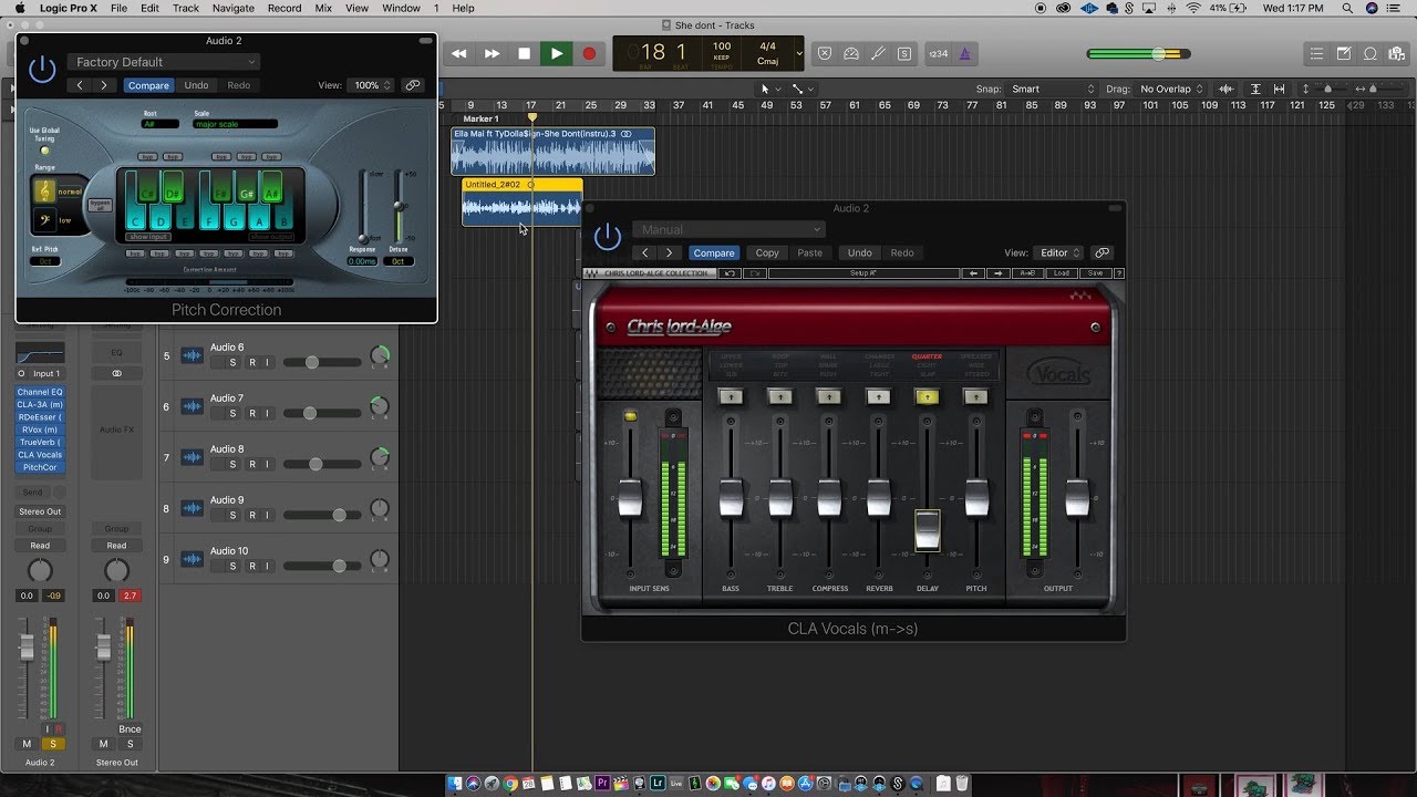 How to Mix Vocals in Logic Pro X | Mixing Rap Verses YouTube