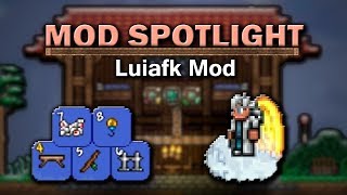 Terraria Mod Spotlight - Luiafk Mod (Unlimited Items, Combinable Potions, Autobuilding and more)