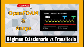 ✅ #OpenFOAM & #ANSYS #CFD - Régimen Estacionario vs Transitorio