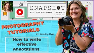 How to write your annotations for your sketchbooks